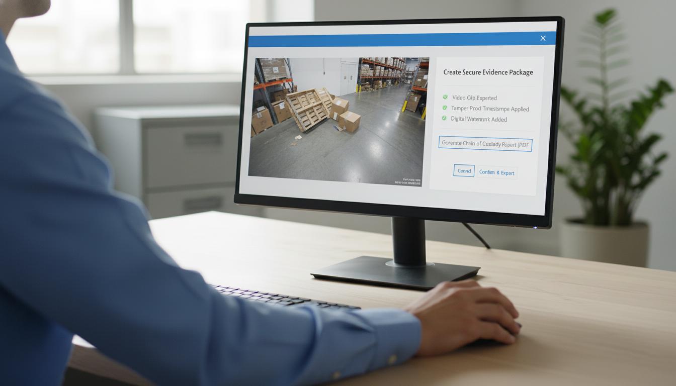 Evidence Export & Chain‑of‑Custody Reporting